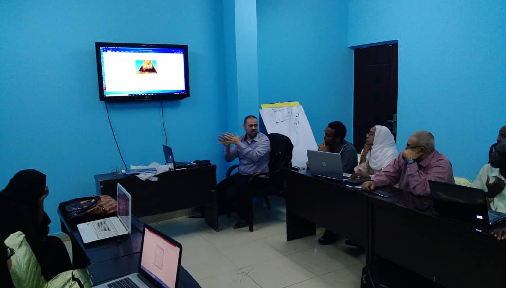 ورشة عمل تفاعلية حول إعداد الحقائب التدريبية الإلكترونية